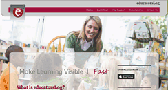 Desktop Screenshot of educatorslog.com